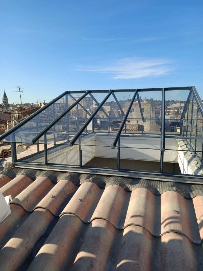 Miroiterie Gardoise vous réalise votre verrière de toit dans tout le Gard