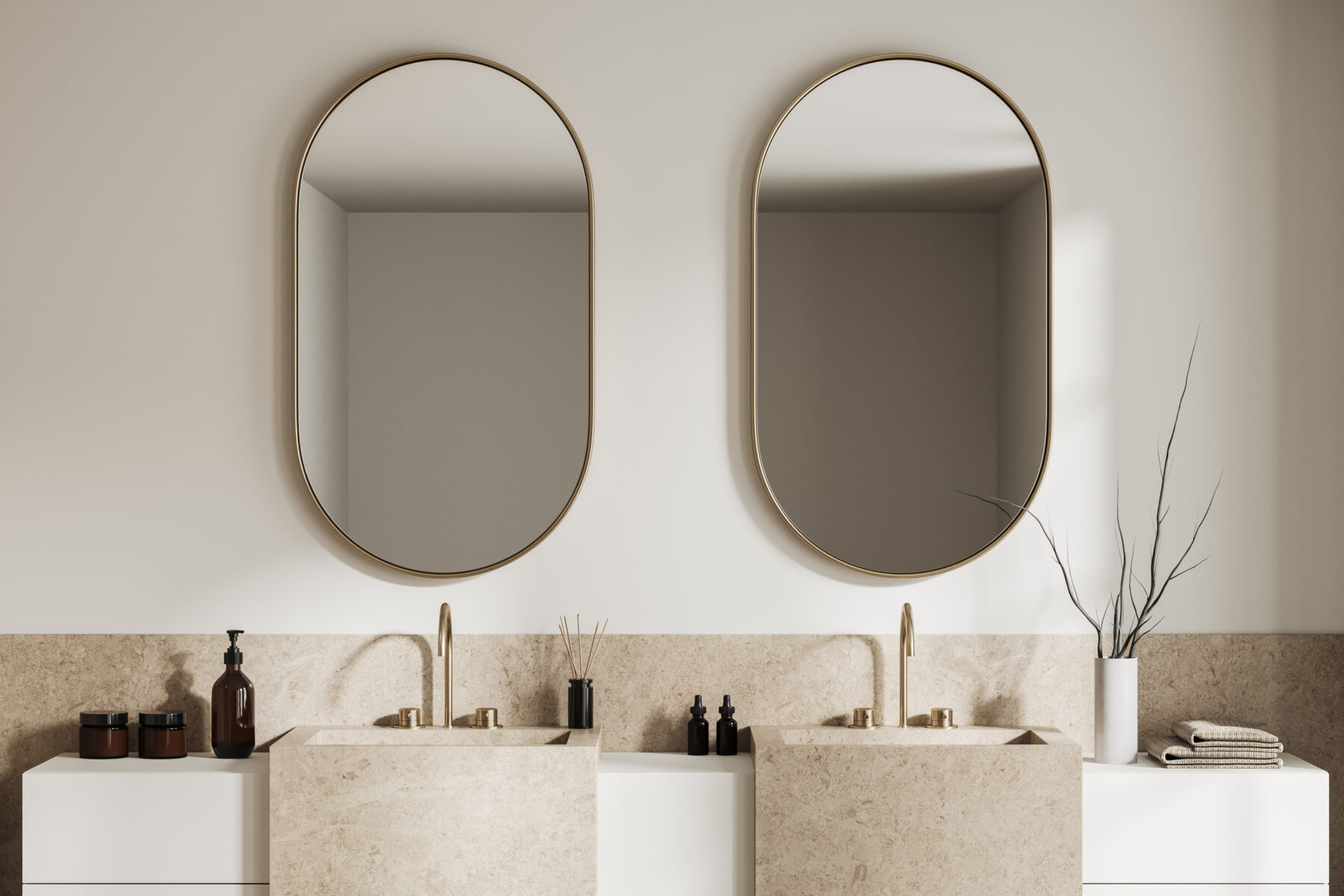 Miroir blanc - Miroiterie Nîmes