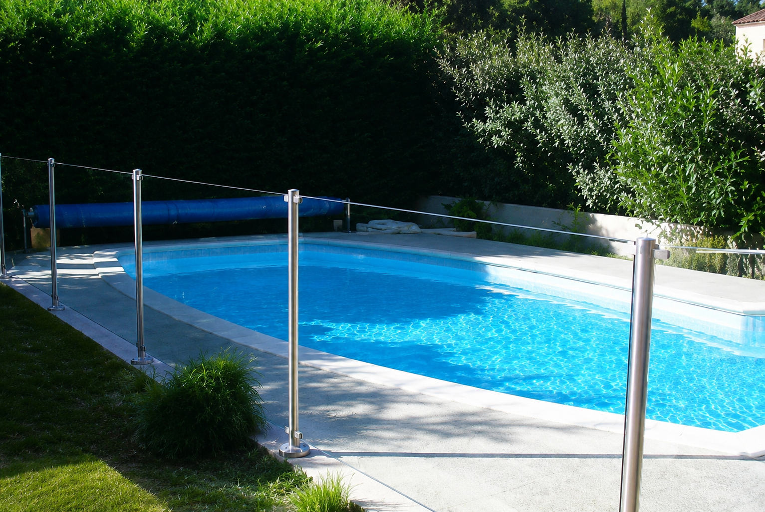 Gardes- corps piscine- Miroiterie Nîmes