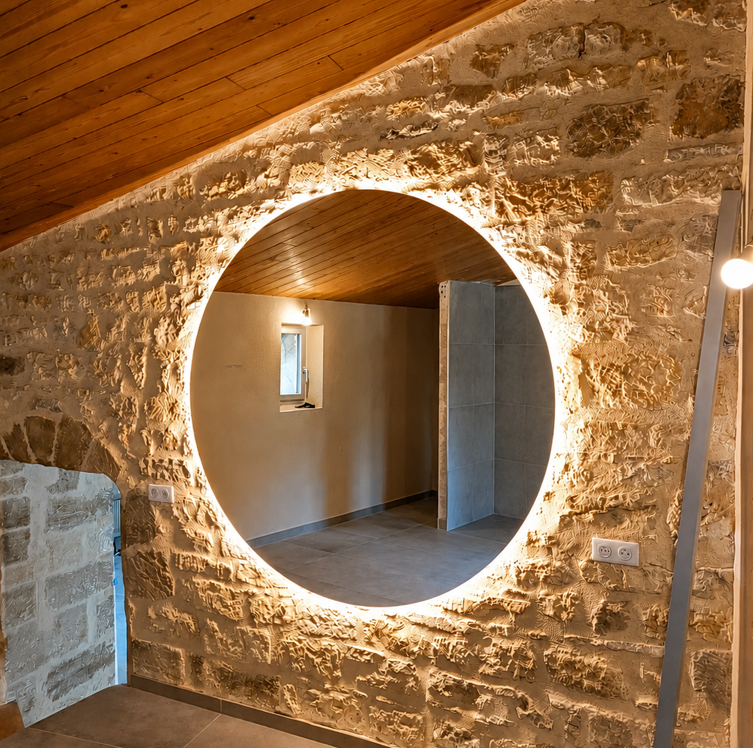 Miroir éclairé- Miroiterie Nîmes