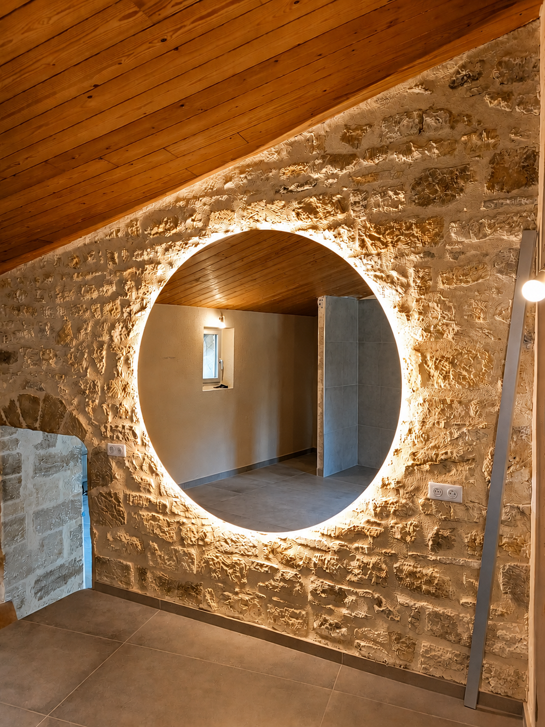 Miroir éclairé- Miroiterie Nîmes