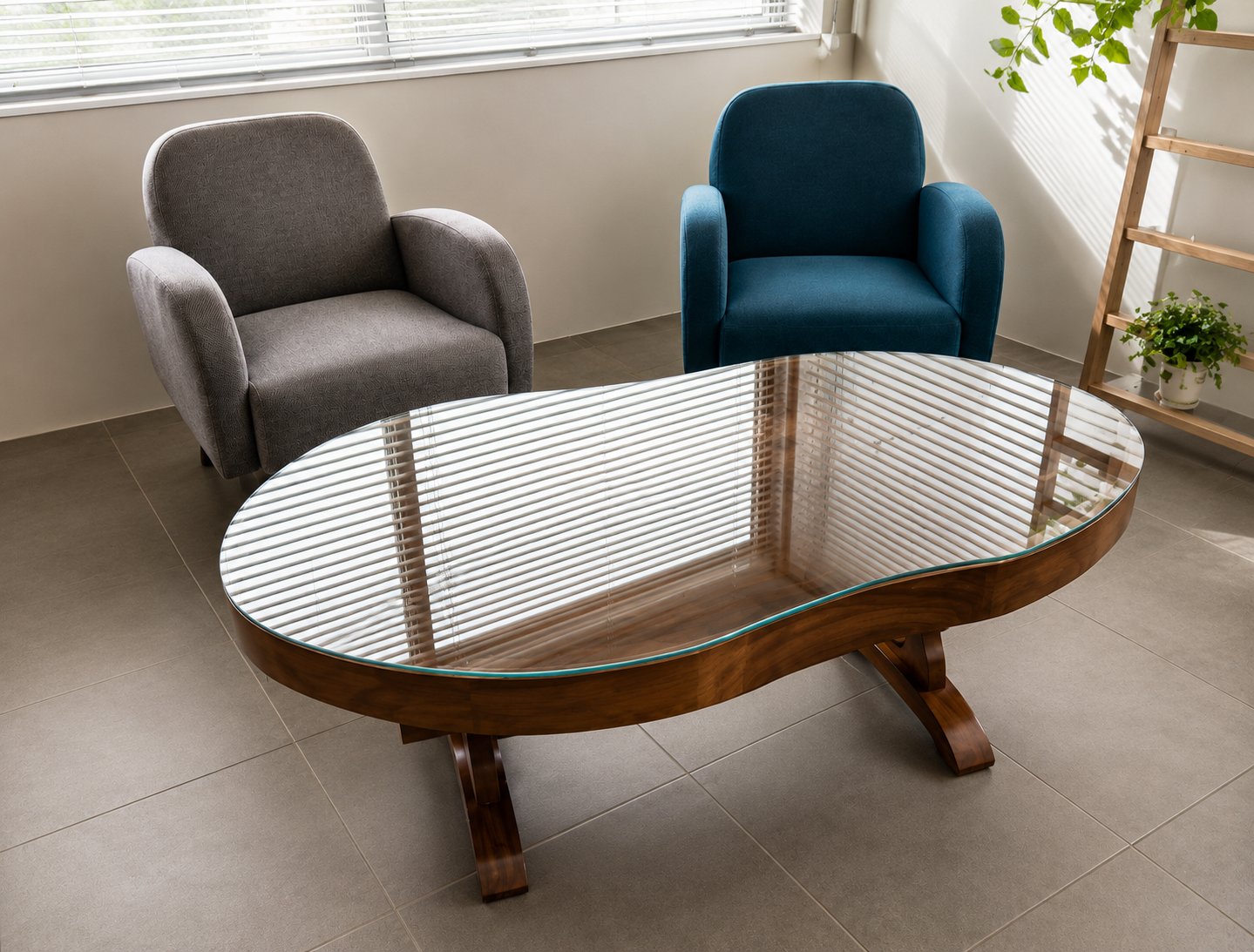 Réalisation d'un plateau en verre pour table - Miroiterie Nîmes